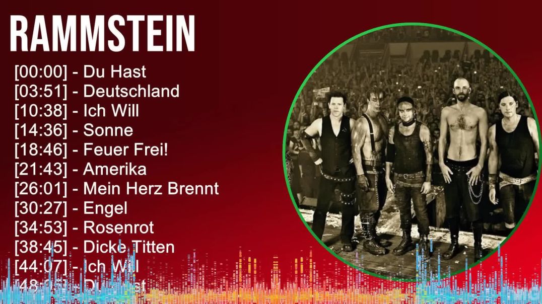 ⁣Rammstein 2024 MIX Favorite Songs - Du Hast, Deutschland, Ich Will, Sonne